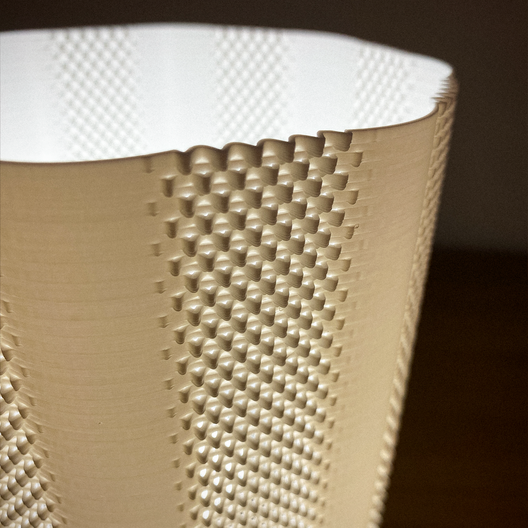 Lámpara Otto – Diseño Cilíndrico Texturizado - Imagen 4